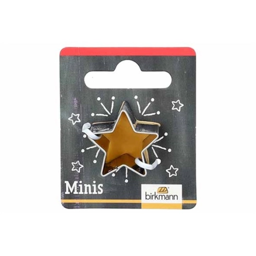 mini emporte-pièce étoille 2,5cm - birkmann