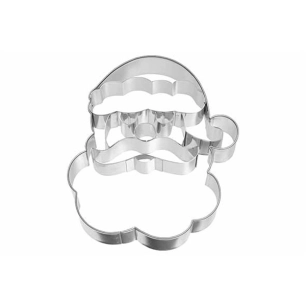 5 emporte-pièce visage du père noël - birkmann