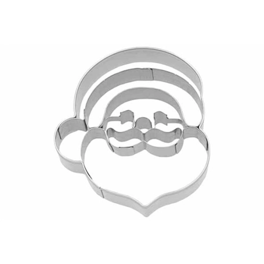 5 emporte-pièce tete de père noël - birkmann