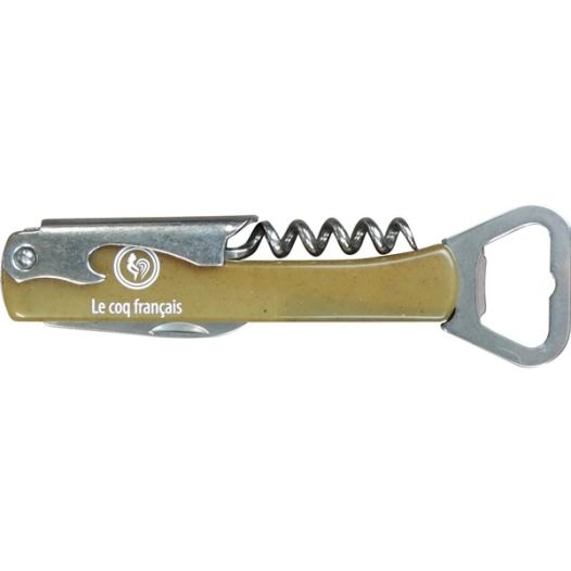 sommelier-limonadier le coq français x greenfib marron (naturel) - le coq français