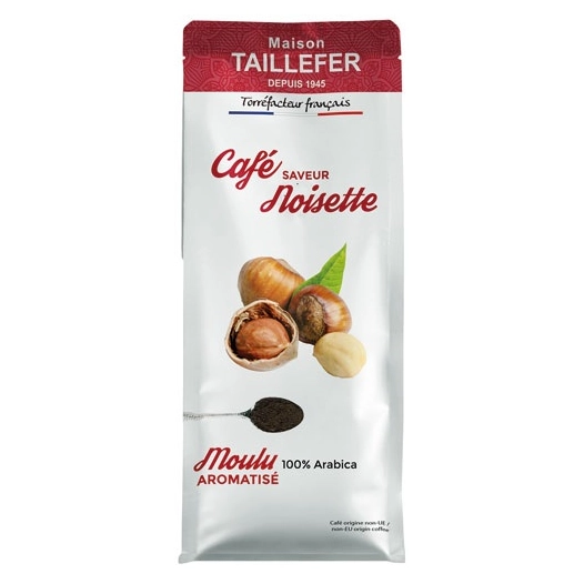 cafe moulu saveur noisette 225g - maison taillefer