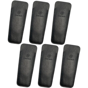 lot de 6 etuis noirs le coq français pour le coq a virole - le coq français