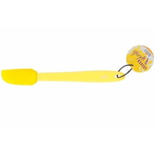 4 colour kitchen spatule lèche-pot 27cm jaune - birkmann