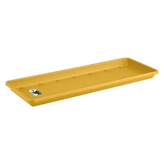 soucoupe jardinière barcelona 50cm jaune miel - elho