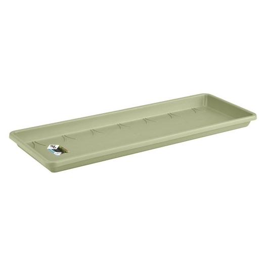 soucoupe jardinière barcelona 50cm vert pistache - elho