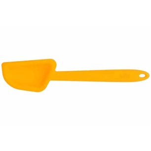 4 colour kitchen spatule lèche-pot incurvé 29cm orange - birkmann