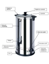 Distributeur d'eau chaude 6.8L - CASSELIN