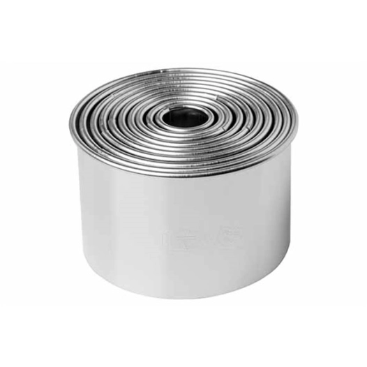 4 easy baking set de 10 emporte-pièce rond - birkmann