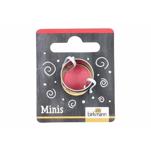 5 mini emporte-pièce rond 2 cm - birkmann