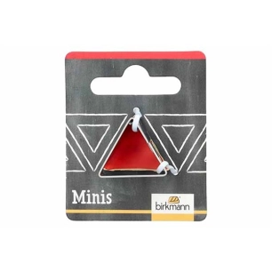 5 mini emporte-pièce triangle 2,4 cm - birkmann