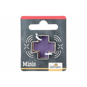 mini emporte-pièce croix 2,5 cm - birkmann