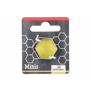 5 mini emporte-pièce hexagone 2,4 cm - birkmann