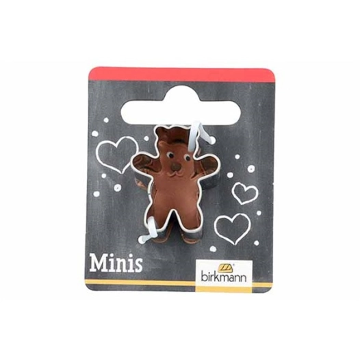 5 mini emporte-pièce teddy 2,7 cm - birkmann