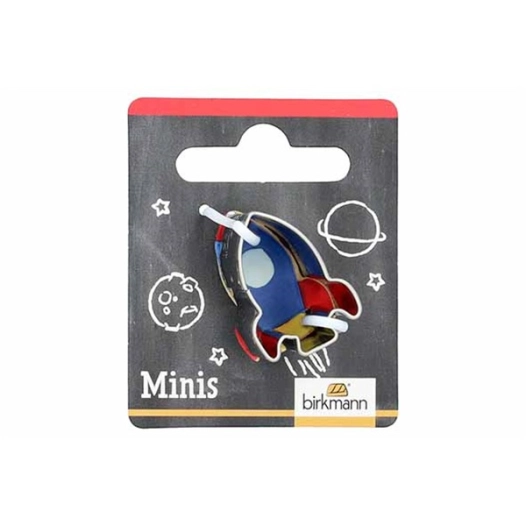 5 mini emporte-pièce fusee 2,7 cm - birkmann