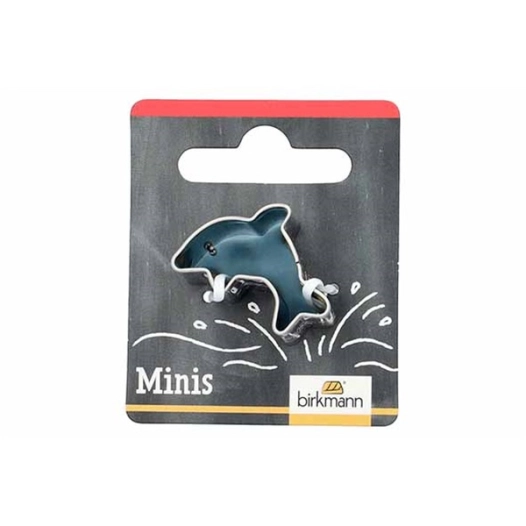 5 mini emporte-pièce dauphin 2,8 cm - birkmann