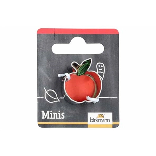 mini emporte-pièce pomme 2,5 cm - birkmann