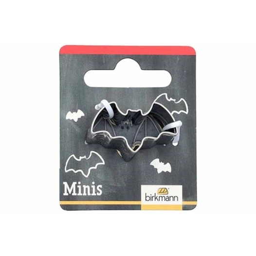 5 mini emporte-pièce chauve-souris 3 cm - birkmann