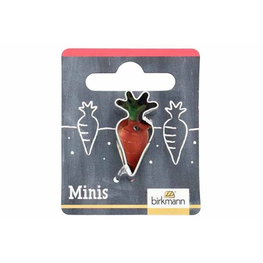 5 mini emporte-pièce carotte 3 cm - birkmann