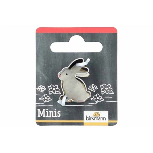 mini emporte-pièce lapin 2,5 cm - birkmann