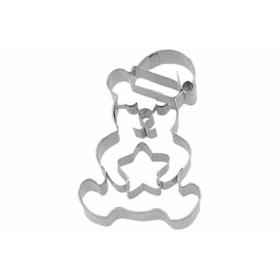 5 emporte-pièce ours en peluche de noel - birkmann