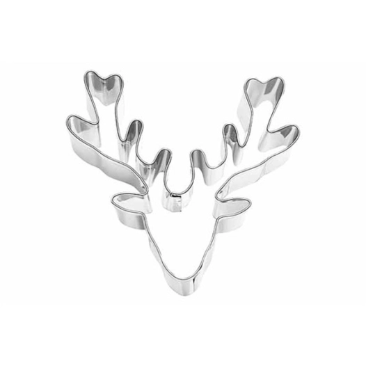 emporte-pièce ramure 2,5 x 8 x h.8 cm - birkmann