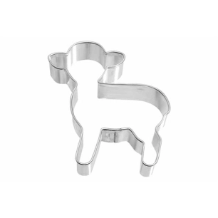 emporte-pièce agneau 2,2 x 6,5 x h.6,5 cm - birkmann