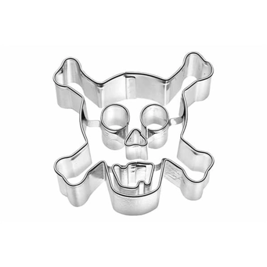 emporte-pièce tete de mort 2,5 x 6 x h.6 cm - birkmann