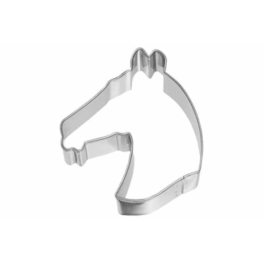 emporte-pièce tete de cheval 2,5 x 7 x h.6 cm - birkmann