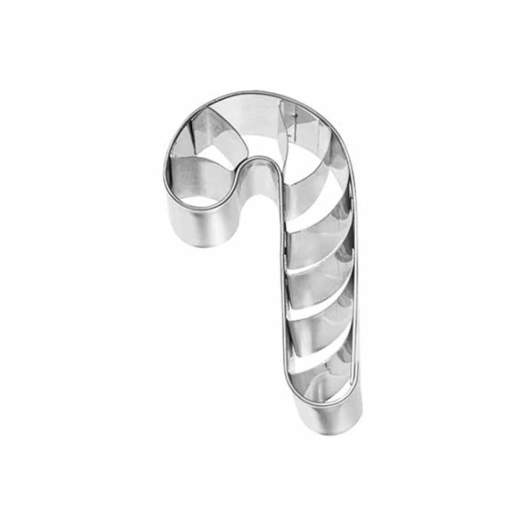 emporte-pièce candy cane 2,5 x 3,7 x h.7 cm - birkmann