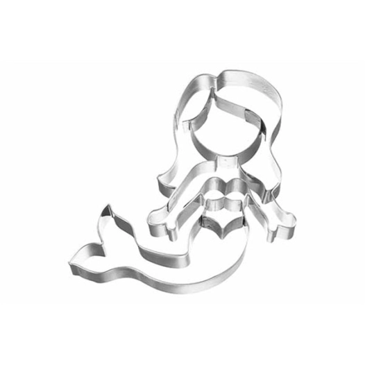 emporte-pièce sirene 2,5 x 8,6 x h.9 cm - birkmann