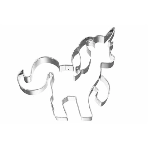 emporte-pièce licorne 2,5 x 10 x h.9,3 cm - birkmann