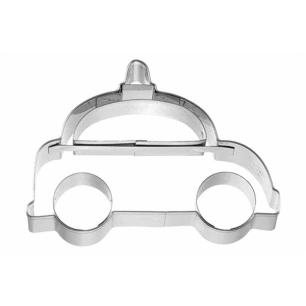 emporte-pièce voiture police 2,5 x 7,5 x h.5,4 cm - birkmann