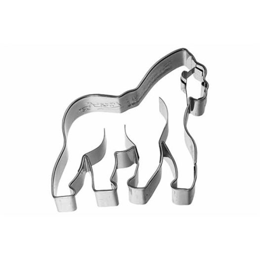 emporte-pièce gorille 2,5 x 6,5 x h.6 cm - birkmann