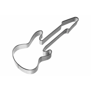 emporte-pièce guitare electrique 2,5 x 4 x h.10 cm - birkmann
