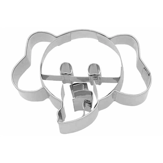 emporte-pièce tete d'elephant 2,5 x 6,5 x h.4,7 cm - birkmann