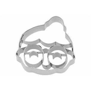 emporte-pièce femme de noel 2,5 x 5 x h.5 cm - birkmann