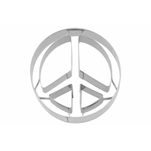 emporte-pièce peace 2,5 x 6 x h.6 cm - birkmann