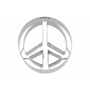 emporte-pièce peace 2,5 x 6 x h.6 cm - birkmann