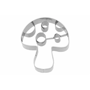 emporte-pièce champignon 2,5 x 5 x h.5,5 cm - birkmann