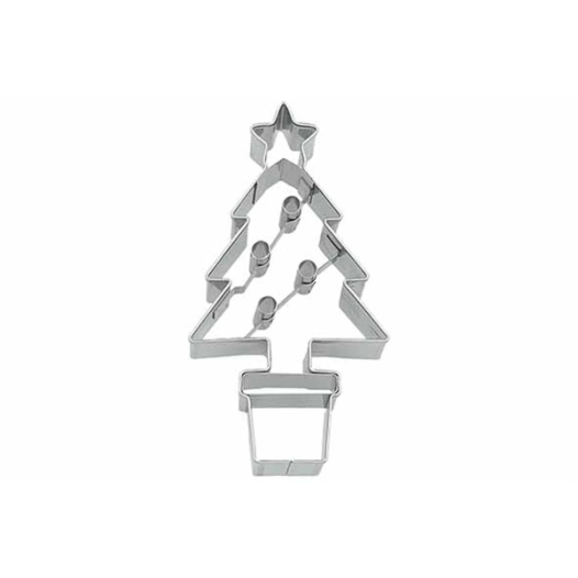 emporte-pièce arbre de noel 8,5 cm - birkmann