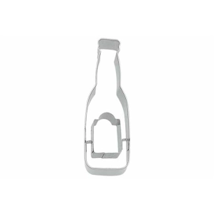 emporte-pièce bouteille bière 2,5 x 2,7 x h.8,5 cm - birkmann