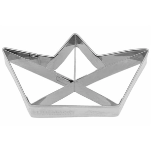 emporte-pièce bateaux papier 2,5 x 7,5 x h.3,7 cm - birkmann