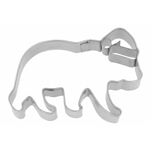 emporte-pièce ours de noël 9 cm 2,5 x 4,8 x h.8 cm - birkmann