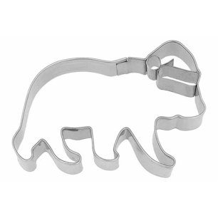 emporte-pièce ours de noël 9 cm 2,5 x 4,8 x h.8 cm - birkmann