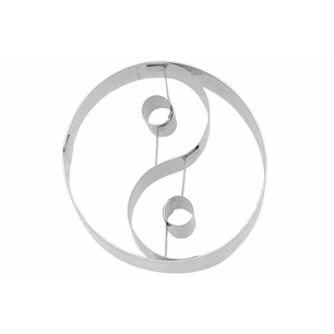 emporte-pièce yin yang 2,5 x 6 x h.6 cm - birkmann