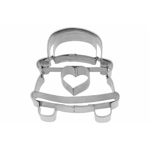 emporte-pièce voiture de mariage 2,5 x 6 x h.6 cm - birkmann