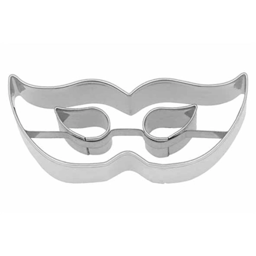 emporte-pièce masque venitienne 2,5 x 7 cm - birkmann