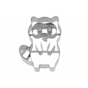 emporte-pièce raton laveur 2,5 x 5,5 x h.7 cm - birkmann