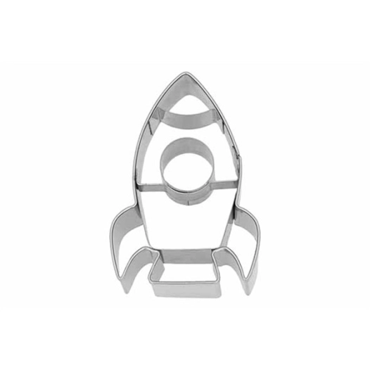 emporte-pièce fusee 2,5 x 4,5 x h.6,5 cm - birkmann