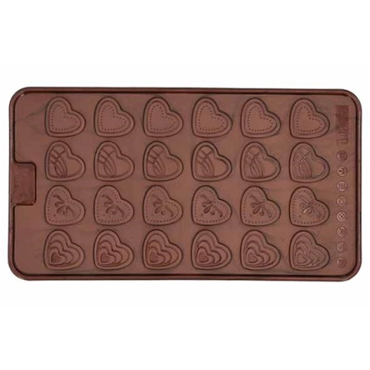 4 chocolaterie set de 2 moule chocolat ornaments - birkmann